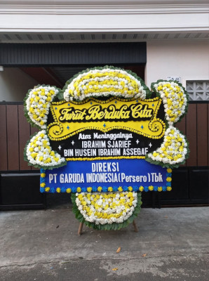 Papan Bunga Duka di Morotai Jaya