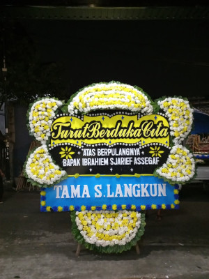 Papan Bunga Duka di Morotai Jaya