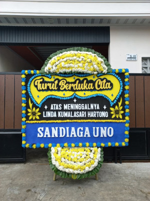Papan Bunga Duka di Morotai Jaya