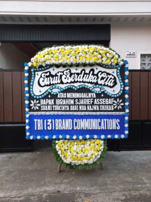 Papan Bunga Duka di Morotai Jaya